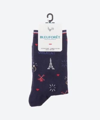 ＜BLEU FORET (Women)＞ＰＡＲＩＳ　ＮＩＧＨＴ　ＳＯＣＫＳ　６２１１