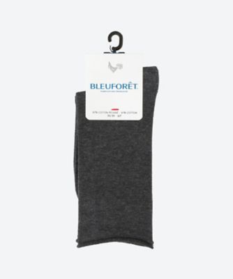 BLEU FORET (Women)/ブルーフォレ ＳＯＬＩＤ　ＣＯＬＯＲＳ　ＶＥＬＶＥＴ　ＣＯＴＴＯＮ　ＳＯＣＫＳ