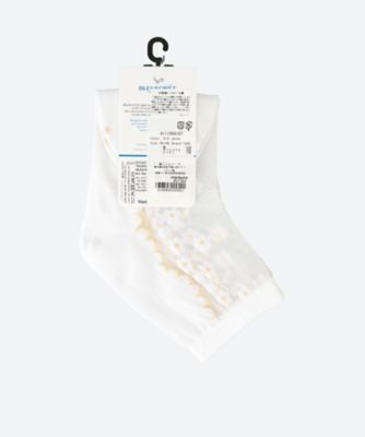 ＴＲＡＮＳＰＡＲＥＮＴ　ＡＮＫＬＥ　ＳＯＣＫＳ　ＷＩＴＨ　ＳＭＡＬＬ　ＦＬＯＷＥＲ　ＰＡＴＴＥＲＮ