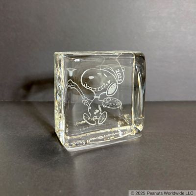CRYSTAL BRICK/クリスタルブリック メインアート スヌーピー 【銀座三越限定】
