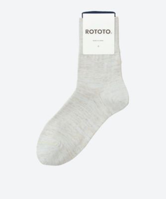 靴下おまとめ】MINI CREW SOCKS | ROTOTO (Men)/ロトト