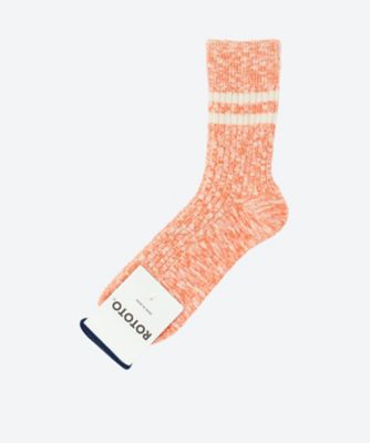 そると 靴下おまとめ】SLUB STRIPE SOCKS | ROTOTO (Men