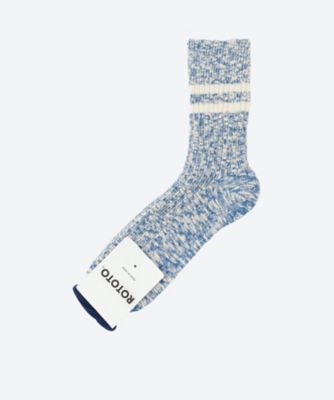 そると 靴下おまとめ】SLUB STRIPE SOCKS | ROTOTO (Men
