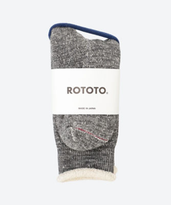 ＜ROTOTO (Men)＞【靴下おまとめ】カジュアルソックス　ＤＯＵＢＬＥ　ＦＡＣＥ　ＣＲＥＷ　ＳＯＣＫＳ