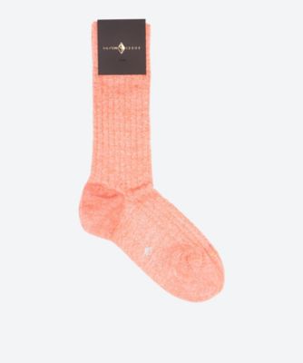 PEACEMINUSONE SOCKS ソックス オレンジ ピンク PEACEMINUSONE SOCKS ソックス オレンジ ピンク C99703607 工