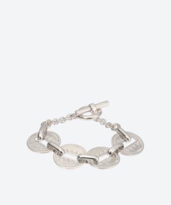 ＜NOAARK (Women)＞トゥラル・オーバルＳＳ　スタンプブレスレットＢ１００