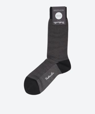 ＜Pantherella (Men)＞バーズアイ柄ソックス　５３２０９