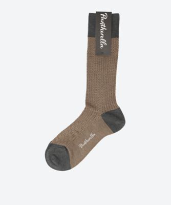 ＜Pantherella (Men)＞ヘリンボン柄ソックス　５３１１