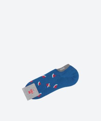 スイカ柄ソックス 64405DS | RED (Men)/レッド | 三越伊勢丹