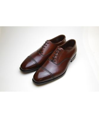 Crockett & Jones (Men)/クロケット＆ジョーンズ パンチキャップ BELGRAVE3 ベルグレイブ3 CHESTNUT（ブラウン）靴【三越伊勢丹/公式】