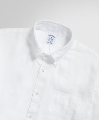 アイリッシュリネン　ソリッド　スポーツシャツ　Ｒｅｇｕｌａｒ　Ｆｉｔ　１００２０００１６