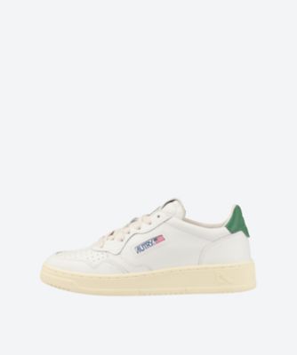 AUTRY スニーカー AVLWLA02 SUPER VINTAGE LOW- LAM/SUEDE SLVR/CHN RED | Embellish