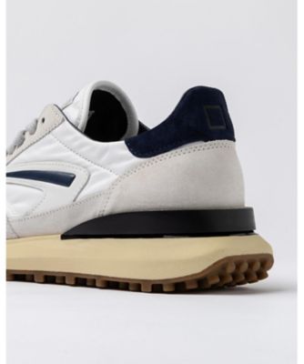 スニーカー ATHLETA NYLON WHITEーBLUE ATー