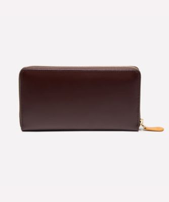 ＜ETTINGER (Men)＞ラウンドジップ長財布