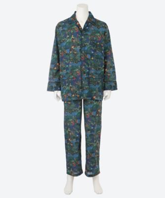 ＜DEREK ROSE (Men)＞長袖パジャマ　＃６５１５Ｌｅｄｂｕｒｙ８５