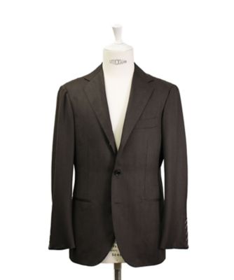 リングジャケット テーラードジャケット New Balloon 46 ブラウン