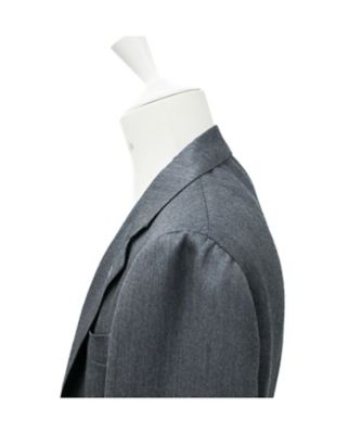 ウィンターモヘヤ チャコールグレースーツ S