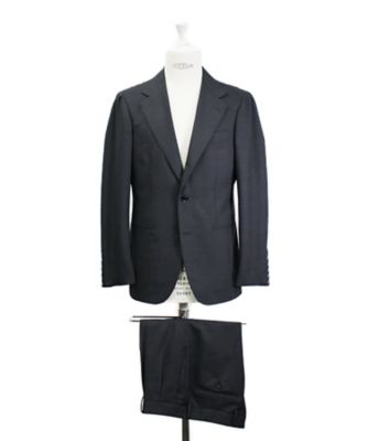 新品未使用RING JACKET ワンプリーツスラックス チャコールグレー46 2アウトプリーツ チャコールグレートラウザーズ S