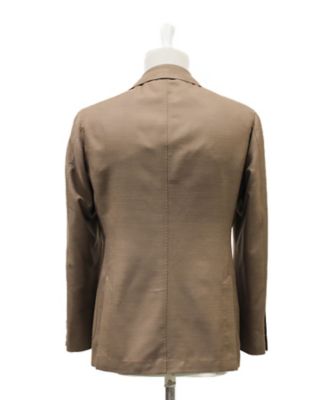 ピュアシルク ブラウンスーツ S／RT025F66F | RING JACKET