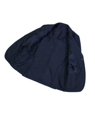 ピュアシルク ネイビージャケット S／RT055F47X | RING