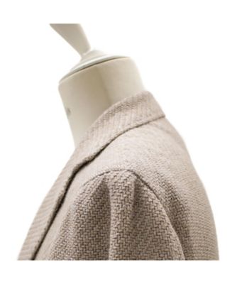 アルパカ×コットン グレージュジャケット S／RT055F55U