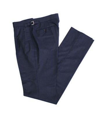 新品未使用RING JACKET ワンプリーツスラックス チャコールグレー46 item03.jpg