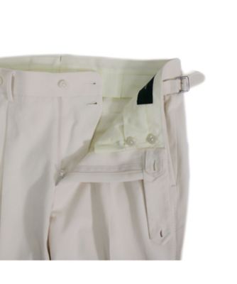 ヘビーウエイトコットン ホワイトパンツ S／RT075F26W