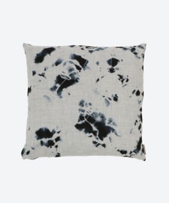 suzusan アルパカ クッションカバー ブラック　グレー2 まだら絞りアルパカクッションカバー 1134A－010 | suzusan