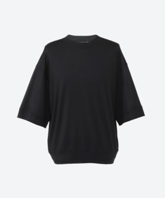 トップス wrapinknot wool POLO-SHIRT / BLACK International Gallery BEAMS（インターナショナルギャラリー ビームス