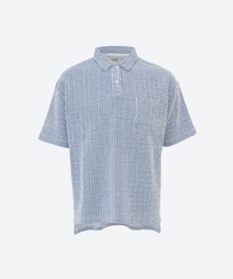 ＜HOLIDAYS COMFORT BY RIDING HIGH (Men)＞シャツ　ＢＩＧ　Ｓ／Ｓ　ＰＯ　Ｈ２４５－０２０１