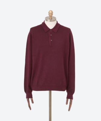 製品染め12Gニットポロ GR25F／55132／22792 | GRAN