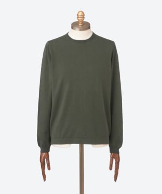 長袖クルーネック ソフトコットン | GRAN SASSO (Men)/グランサッソ
