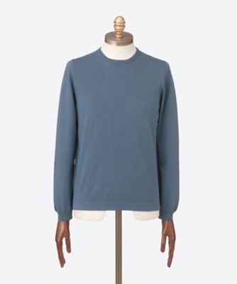長袖クルーネック ソフトコットン | GRAN SASSO (Men)/グランサッソ