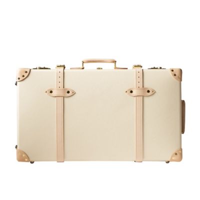 ＜Globe-Trotter＞サファリ　ラージスーツケース　アイボリー
