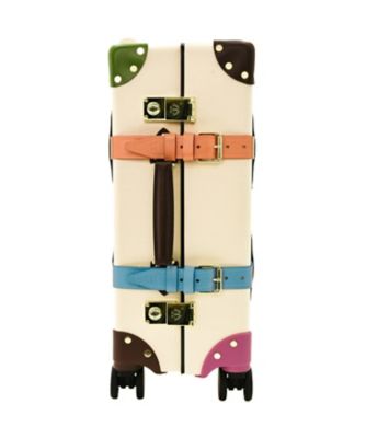 ＧＯＬＦ　ＬＥ　ＦＬＥＵＲ＊　キャリーオン　４ホイール　アイボリー／マルチカラー
