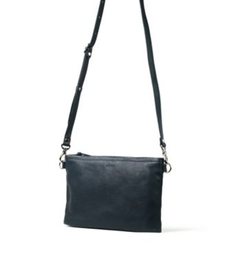【新品】Chevon FC限定　ヲ肉食べタイ倶楽部スクラッチ　サコッシュ　黒 Mimosa／サコッシュバッグ SB04 | shiroi/シロイ | 三越