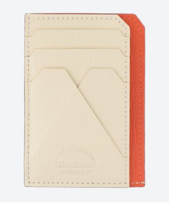 ＜三越伊勢丹/公式＞ L'arcobaleno/ラルコバレーノ スマートミニウォレット 354 ORANGE/WHITE 財布・マネークリップ【三越伊勢丹/公式】