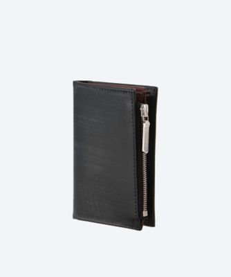 トップシークレット Smythson レザースリムコートウォレット ブラウン