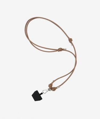 ITTI (Men)/イッチ ストラップ HERRIE PHONE STRING/STCOW 25F/ITTI-GDS-059-STC TAUPE 携帯電話・スマートフォン用アクセサリー【三越伊勢丹/公式】