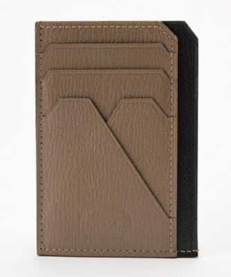 ＜三越伊勢丹/公式＞ L'arcobaleno/ラルコバレーノ スマートミニウォレット 354 BLACK/GRAY 財布・マネークリップ【三越伊勢丹/公式】