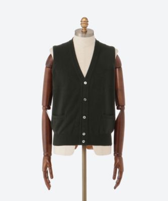 カシミヤボタンベスト | ALPHA (Men)/アルファー | 三越伊勢丹