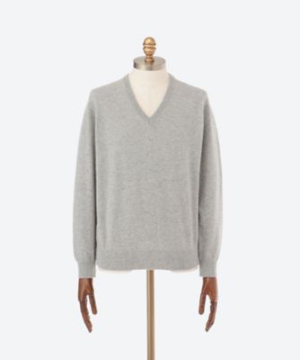 カシミヤVネックセーター | ALPHA (Men)/アルファー | 三越伊勢丹
