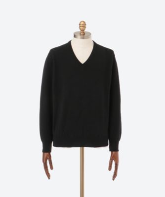 カシミヤVネックセーター | ALPHA (Men)/アルファー | 三越伊勢丹
