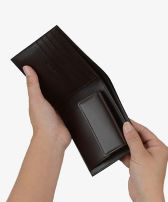 二つ折り財布　小銭入れ付
