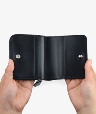 コードバン　ラウンドジップコンパクト財布