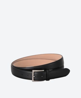 FOWLER (Men)/ファウラー スムースレザーベルト FWLG-175 BLACK 【三越伊勢丹/公式】