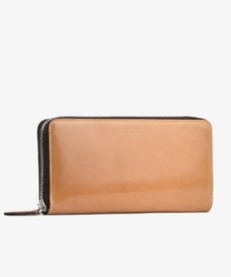 ナチュラルコードバン ラウンドファスナー長財布 の通販 | 三越