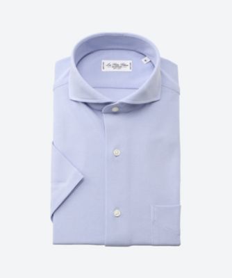 鹿の子半袖カッタウェイカラーシャツ 三越伊勢丹オンラインストア 公式