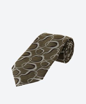 ネクタイ 総柄リネン混紡 三越伊勢丹オンラインストア 公式