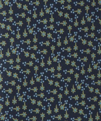 ブリューワー　ネクタイ　小花柄 ネクタイ 花小紋 BR25S／S／P5028 | BREUER (Men